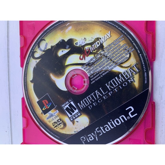 Mortal Kombat Deception (Sony Playstation 2 PS2, 2004) Disc Only Tested - Picture 3 of 3